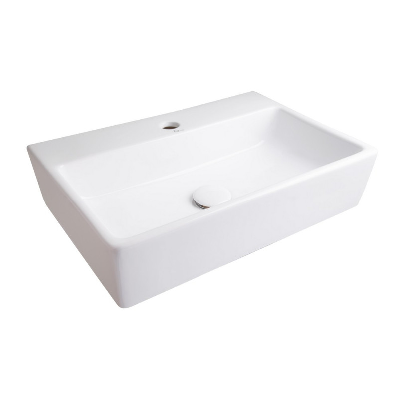 

Умывальник Q-Tap Nando 51x36 см WHI 414/F008 (QTNANWHI414F008)