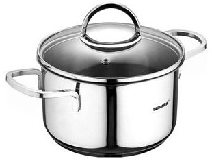 

Каструля Bergner Classic 3,3 л нержавіюча сталь (BG-6293)