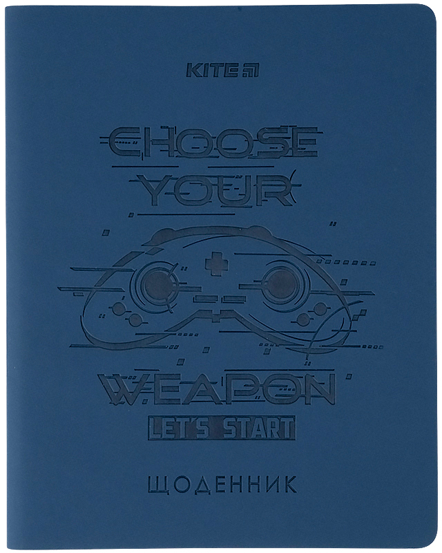 

Школьный дневник Kite Game мягкая обложка PU 170x330 48 листов (k21-283-5)