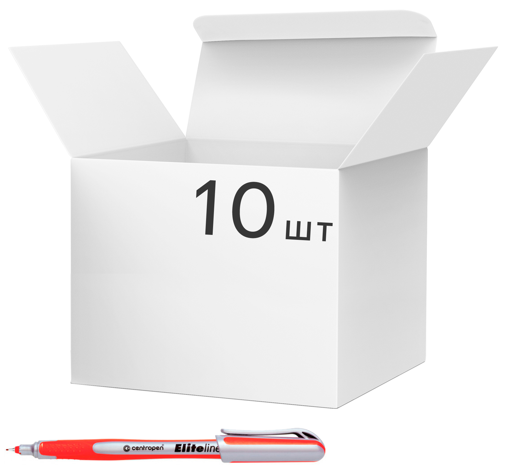 

Набор лайнеров Centropen Elite 0.3 мм Красных 10 шт (4721/02)