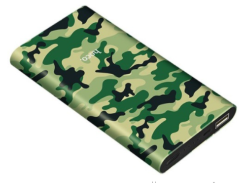 

Милитари зарядное портативное Hoco J9 Camouflage 10000 mAh Green