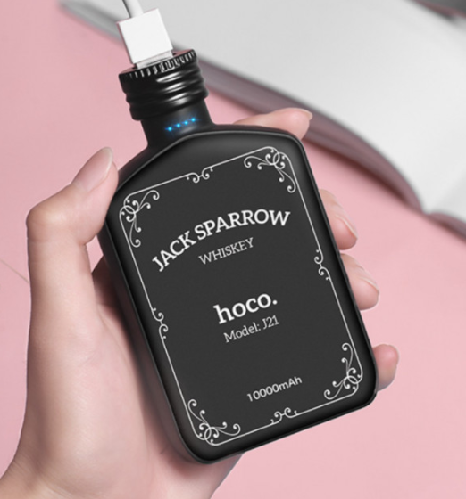 

УМБ батарея для зарядки телефона Power Bank Hoco J21 Vintage Wine 10000 mAh Original Whiskey