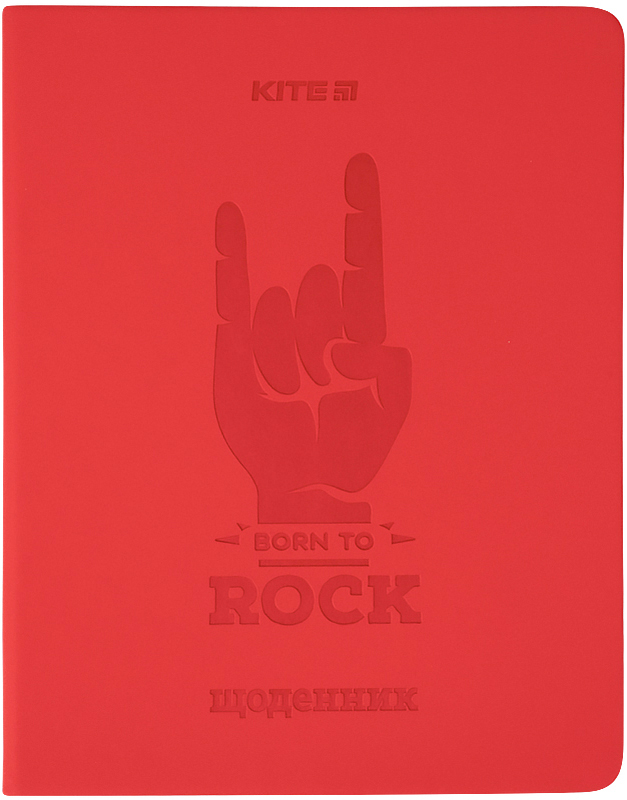 

Школьный дневник Kite Rock твердая обложка PU 170x330 48 листов (k21-264-5)