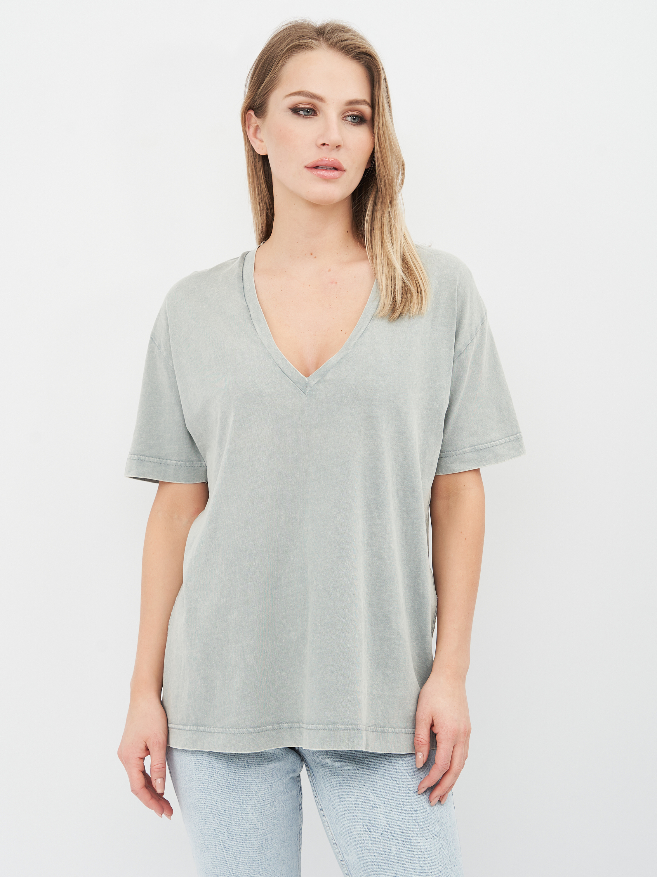 

Футболка Zara 4424/627/811 M Серая