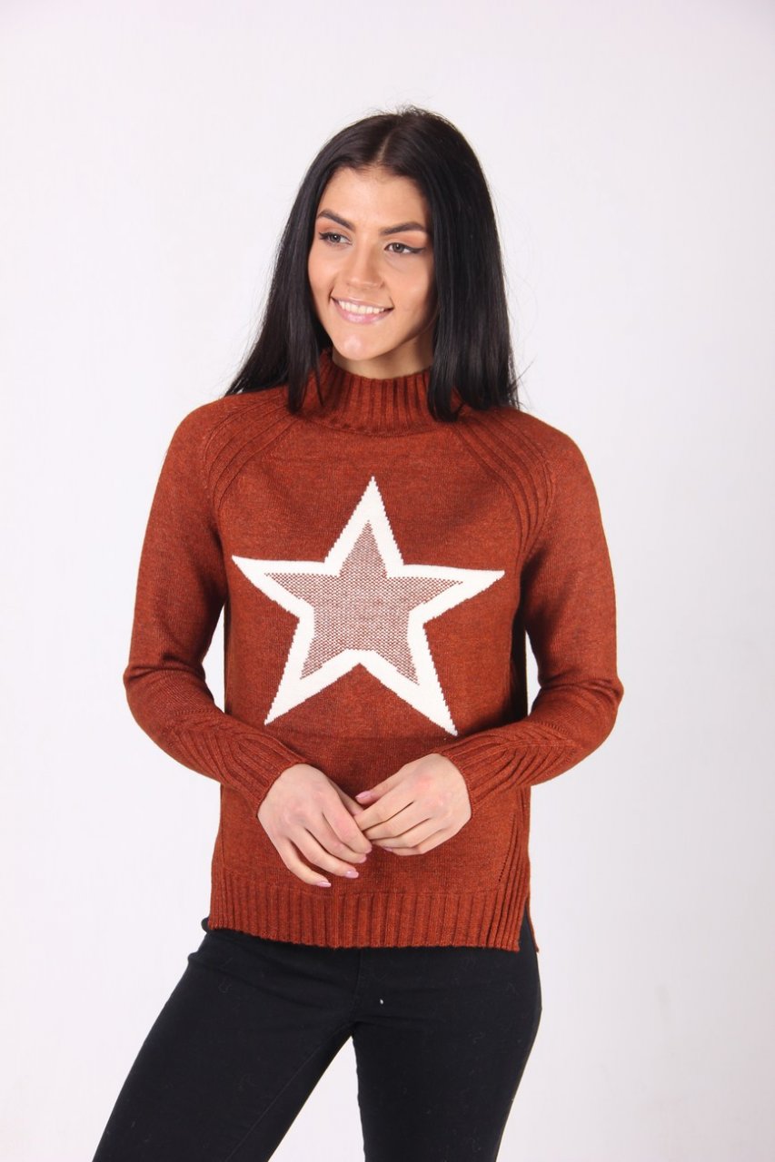 

Кофта женская LadiesFashion 9703 с принтом (Марсал, Кофта женская LadiesFashion 9703 с принтом (Марсал M)