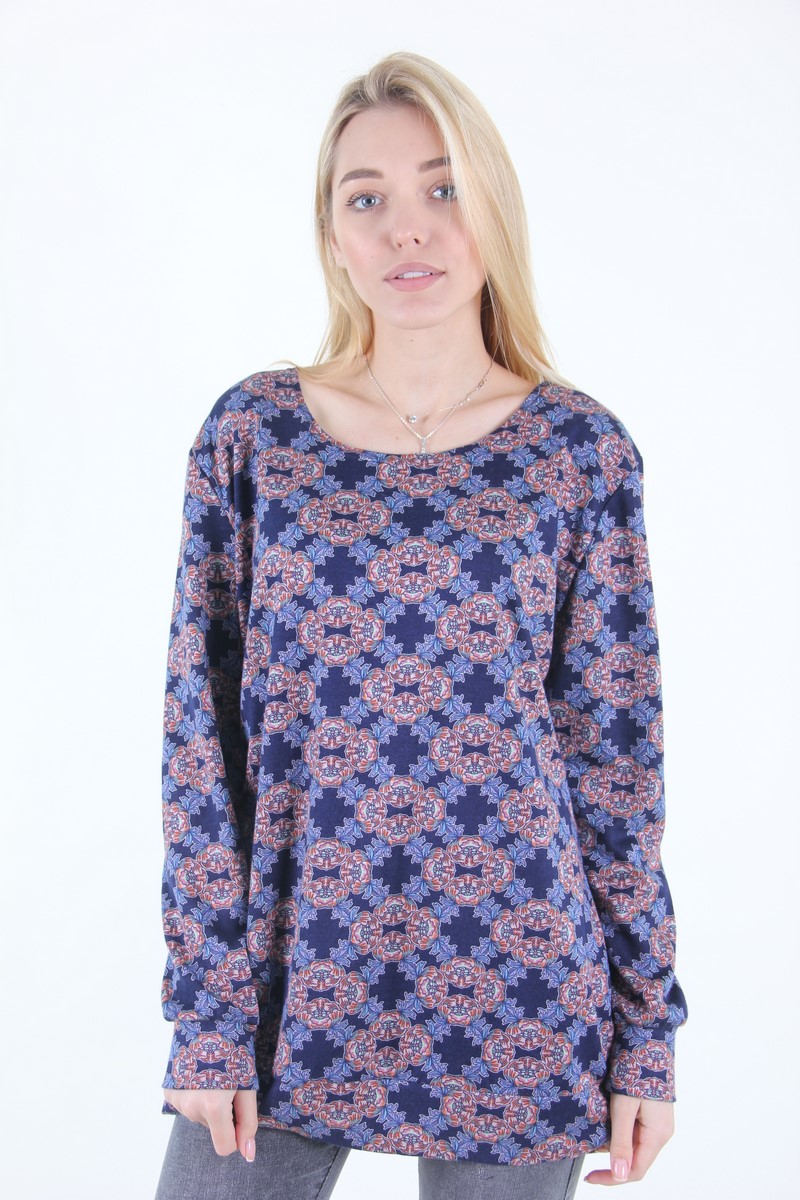 

Кофта женская ClassicFashion 662 (Синий XXXXL/XXXXXL)