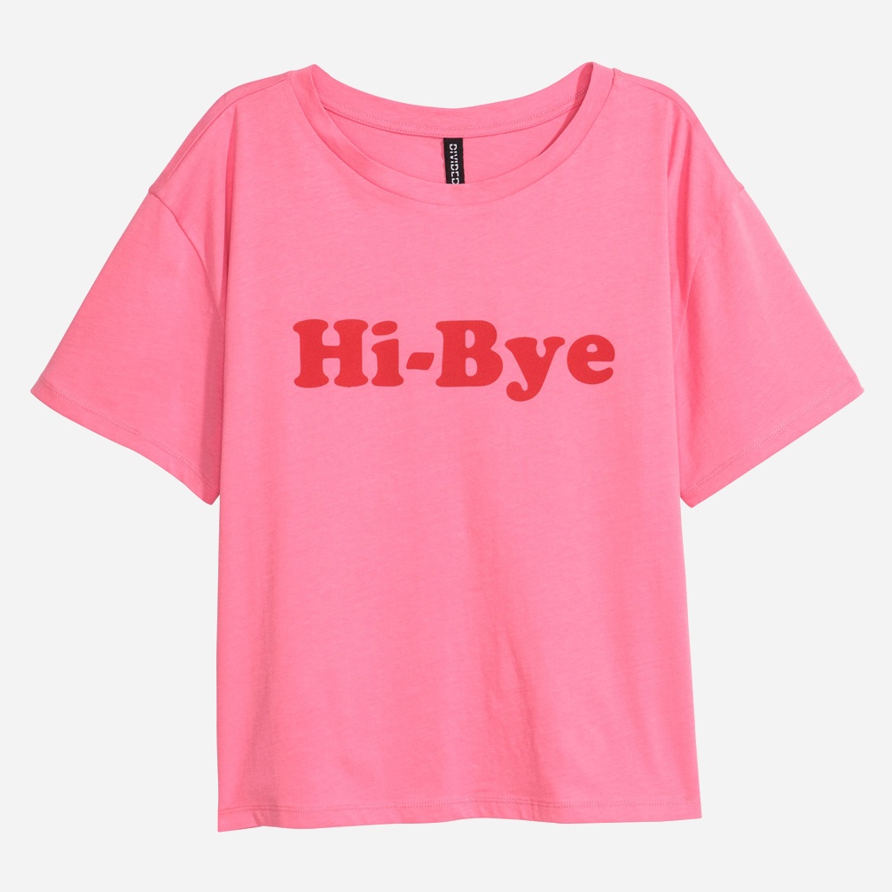 

Футболка H&M 0573685_01  Розовая, Футболка H&M 0573685_01 XS Розовая