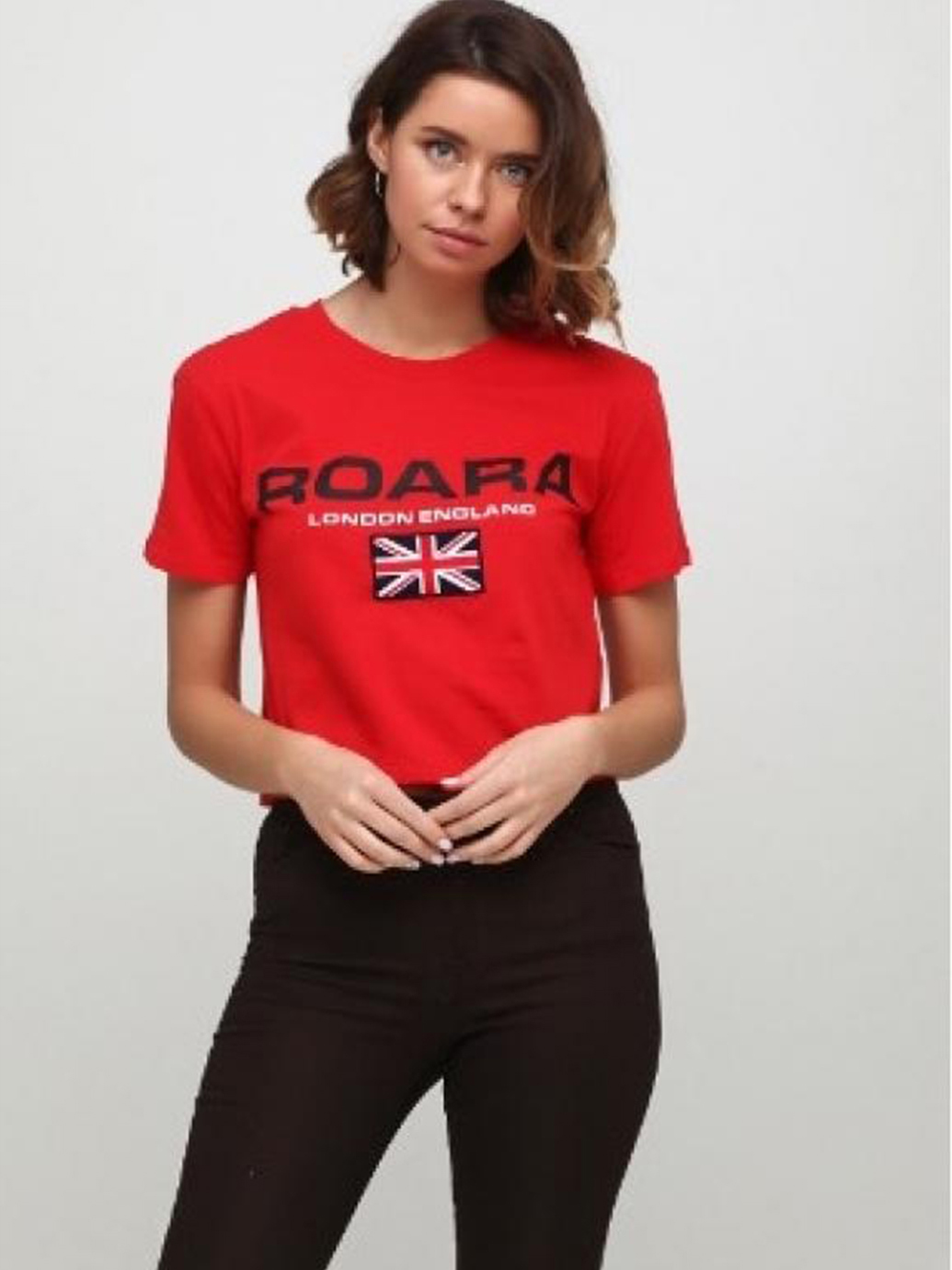 

Футболка H& 0636779_03 М Красная, Футболка H&M 0636779_03 М Красная