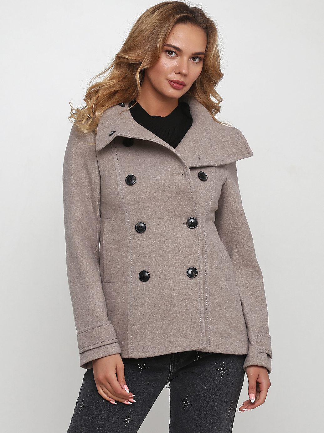 

Пальто H&M 0390162_03  Темно-бежевое, Пальто H&M 0390162_03 38 Темно-бежевое