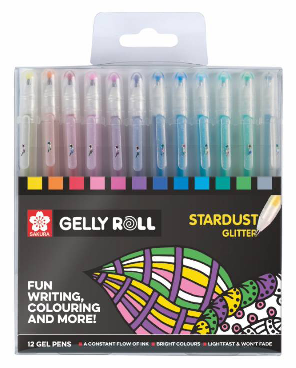 

Набор ручек Sakura Stardust Gelly Roll 12 шт (8710141131571)