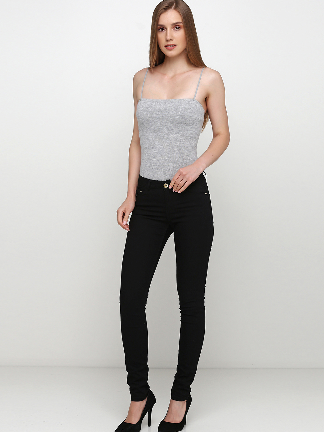 

Джинсы H&M 0232389_черные_01 34 Черные