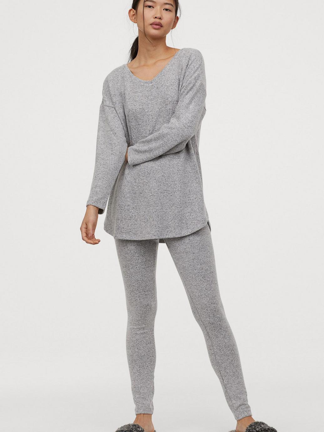 

Джемпер H&M 0785034_сер L Серый