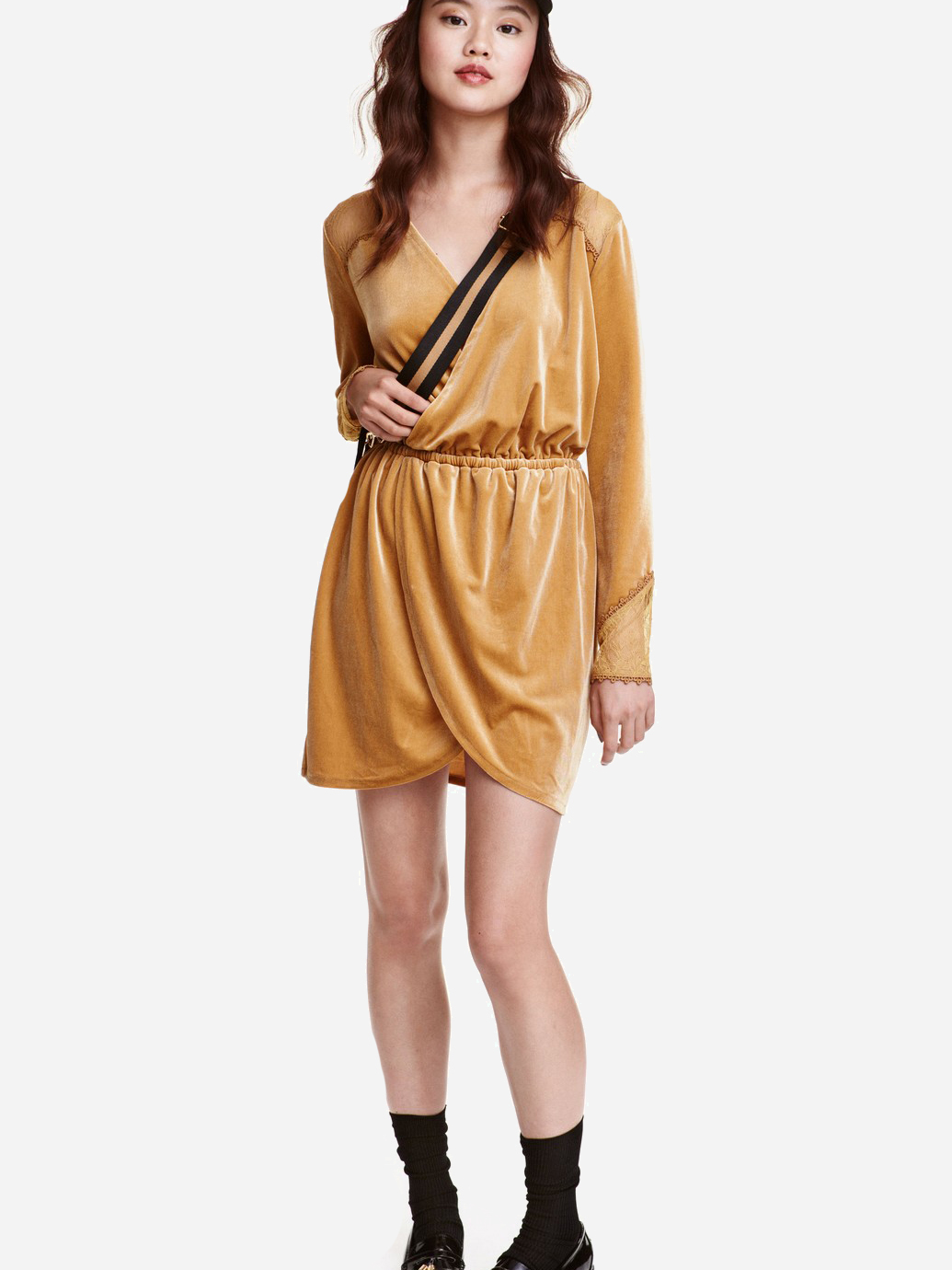 

Платье H&M 0437126 34 Горчичное