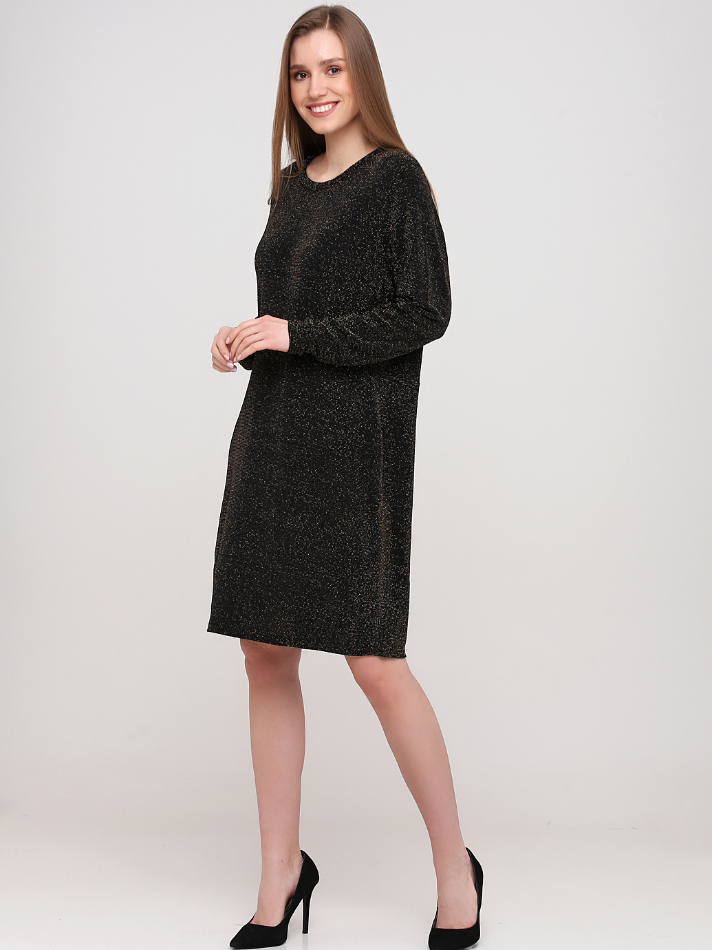 

Платье H&M 0-1369_золото M Черное