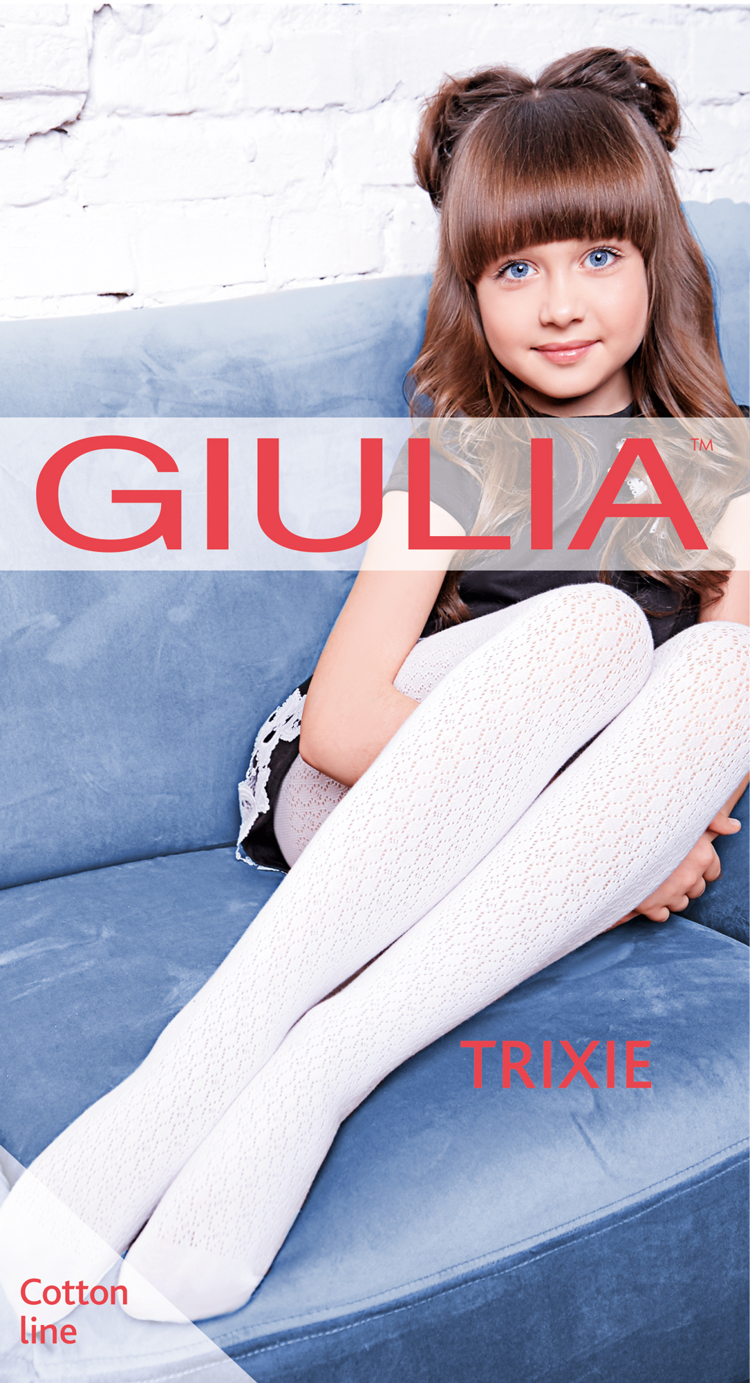 

Колготки Giulia Trixie (2) 80 Den 140-146 см Bianco