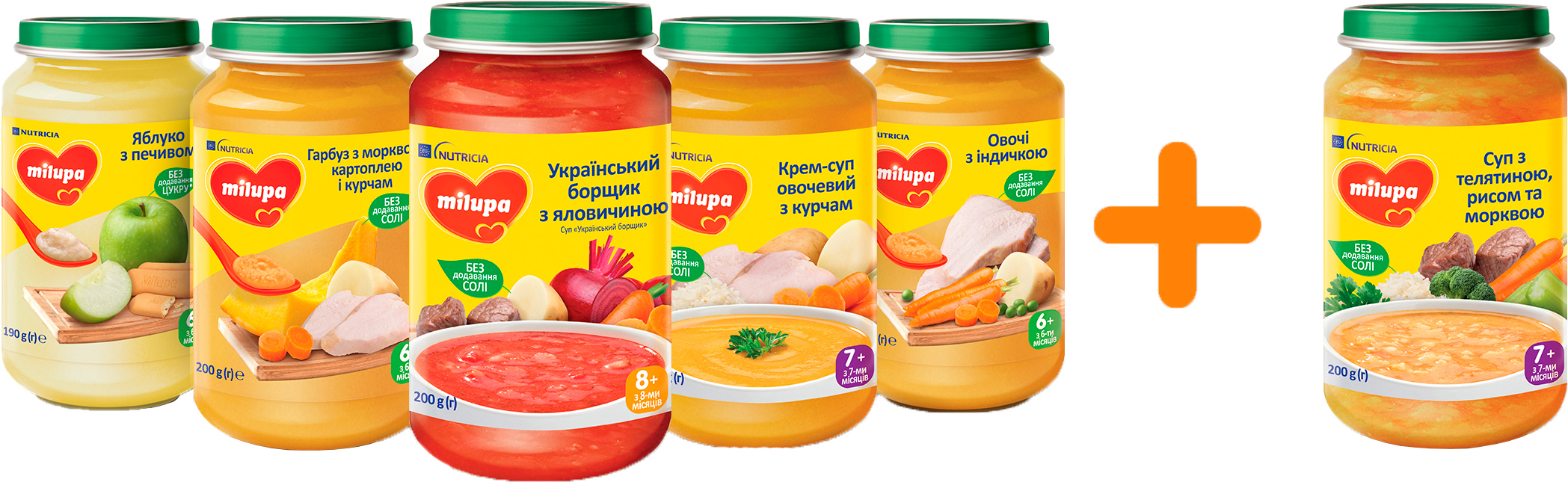

Набор пюре Milupa Вкусный обед 6 шт (4820187810461)