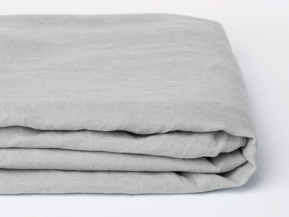

Льняная простынь Линтекс 110х140 Серая