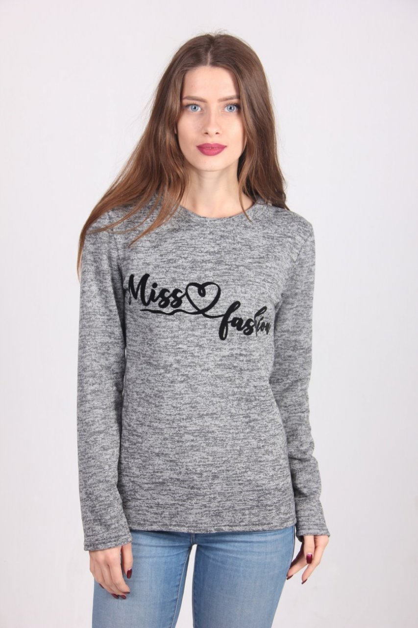 

Кофта женская MissFashion 2092 с принтом (Серый, Кофта женская MissFashion 2092 с принтом (Серый 44)