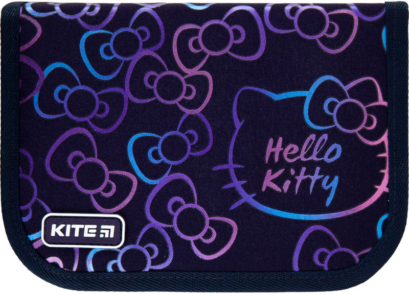 

Пенал без наполнения Kite Education Hello Kitty 1 отделение 1 отворот Темно-фиолетовый (HK21-621)