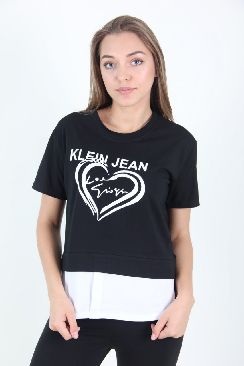 

Футболка женская FeimadiFashion 960 (Черный, Футболка женская FeimadiFashion 960 (Черный M/L)