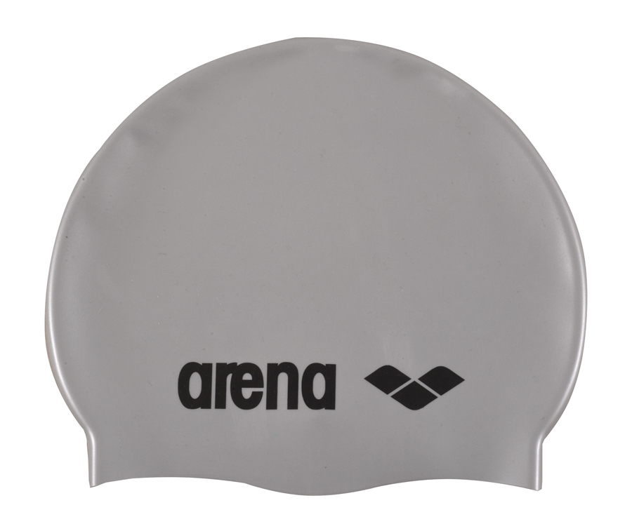 

Шапочка для плавания Arena Classic Silicone JR [серая]