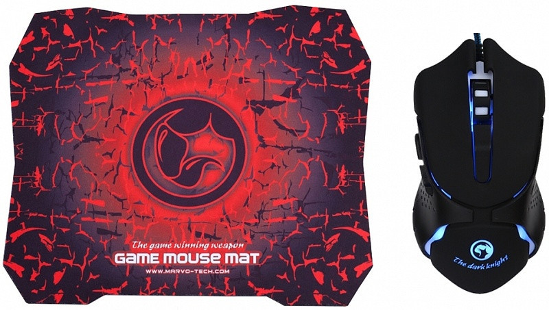 

Миша Marvo M309 USB та килимок для миші Marvo G1