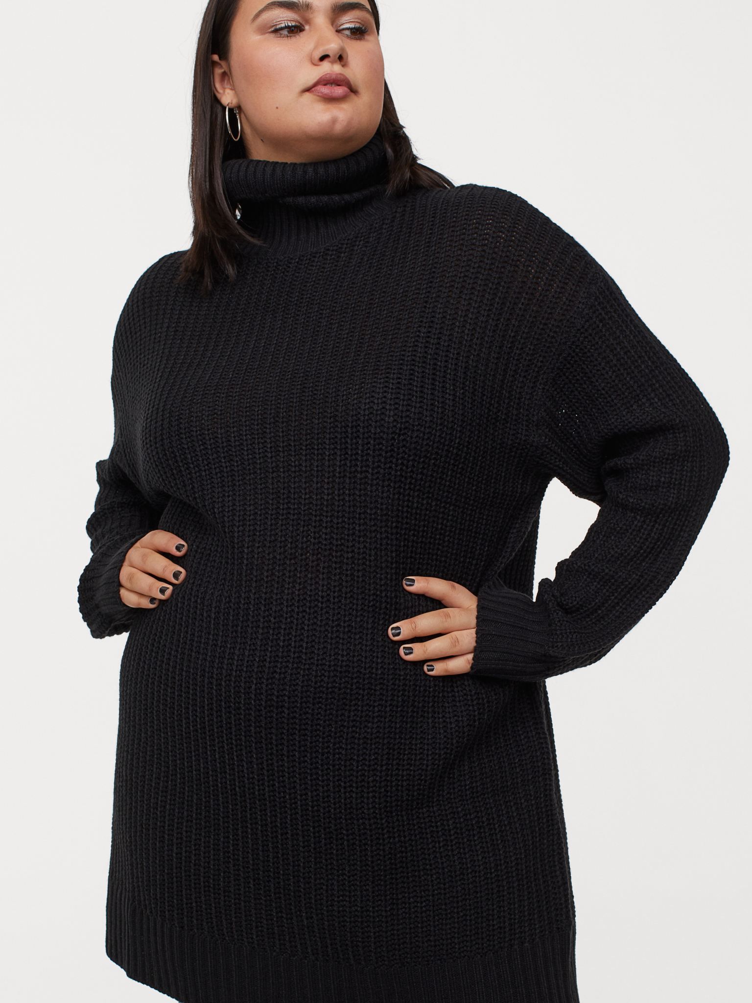 

Платье для беременных H&M 1503-9092922 4XL Черное