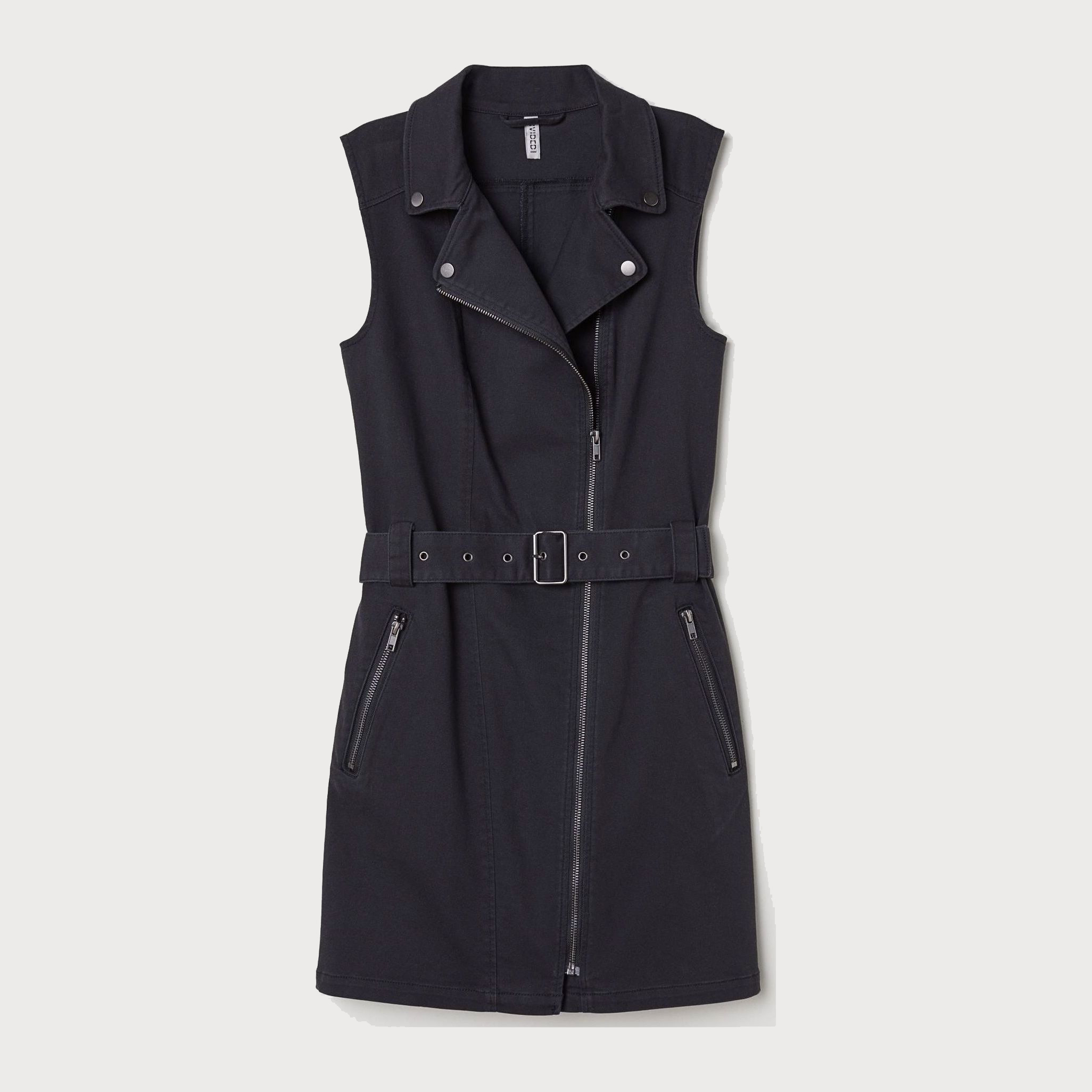 

Платье джинсовое H&M 2303-4795499  Черное, Платье джинсовое H&M 2303-4795499 32 Черное