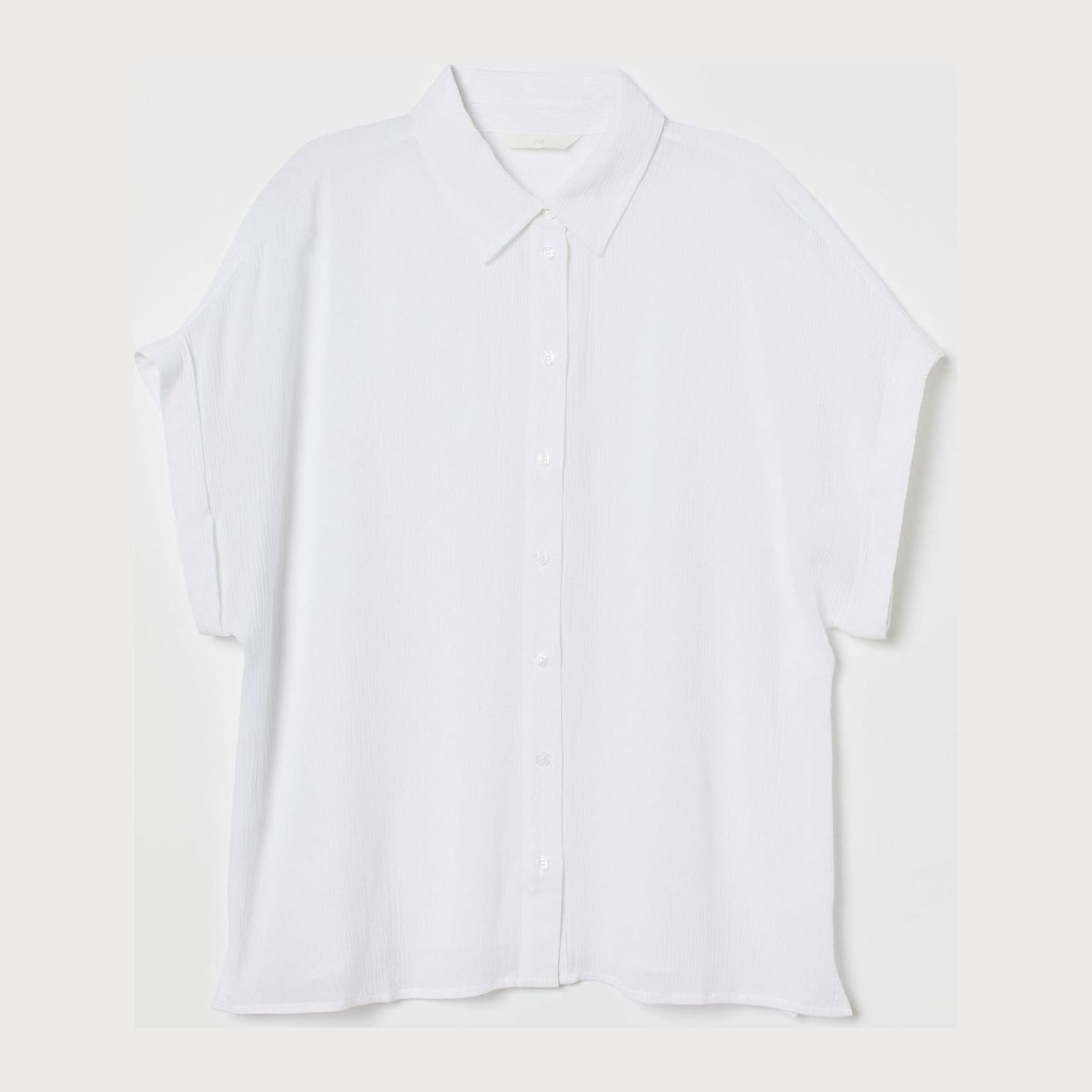 

Рубашка H&M 2603-8715212 S Белая