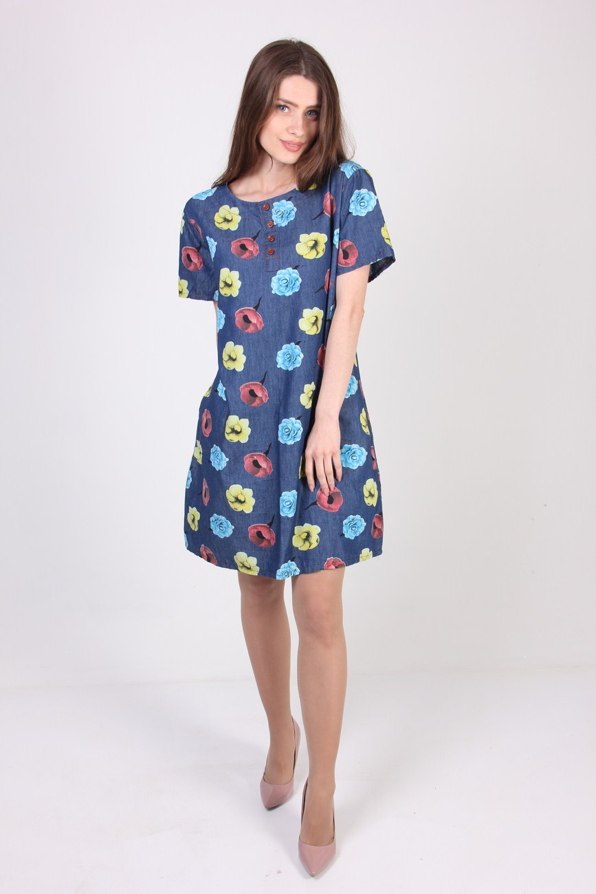 

Туника женская LadiesFashion 3333 с пуговицами (Синий, Туника женская LadiesFashion 3333 с пуговицами (Синий XL)