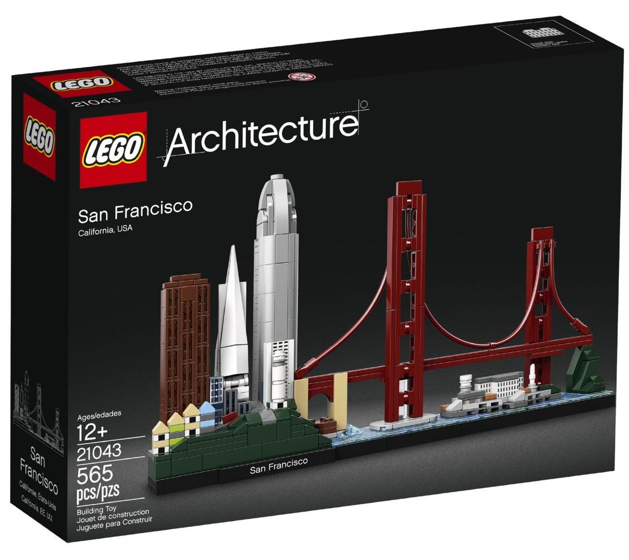 

Конструктор LEGO Architecture Сан-Франциско 565 деталей (21043)