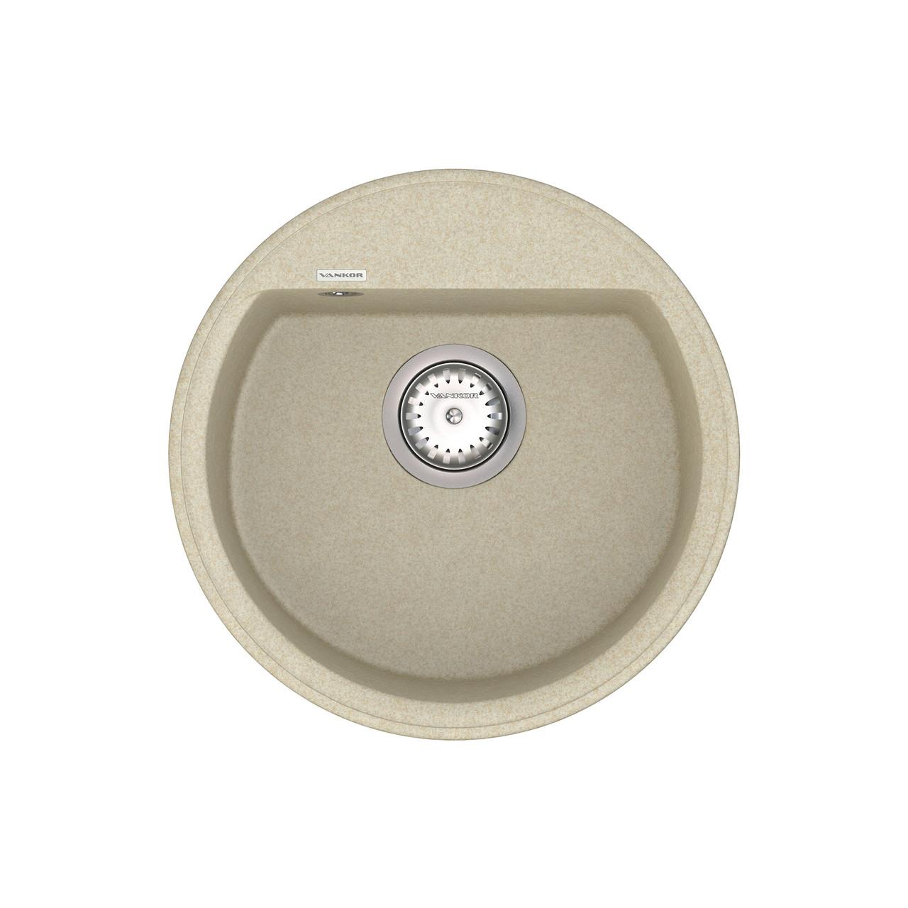 

Кухонная мойка VANKOR Easy EMR 01.45 Beige + сифон VANKOR
