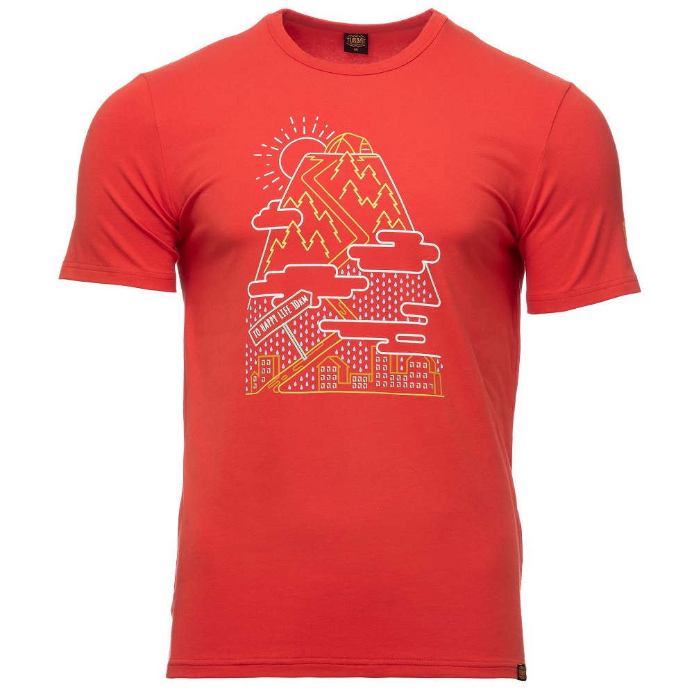 

Футболка мужская Turbat Life Mns XXXL Red 012.004.1920
