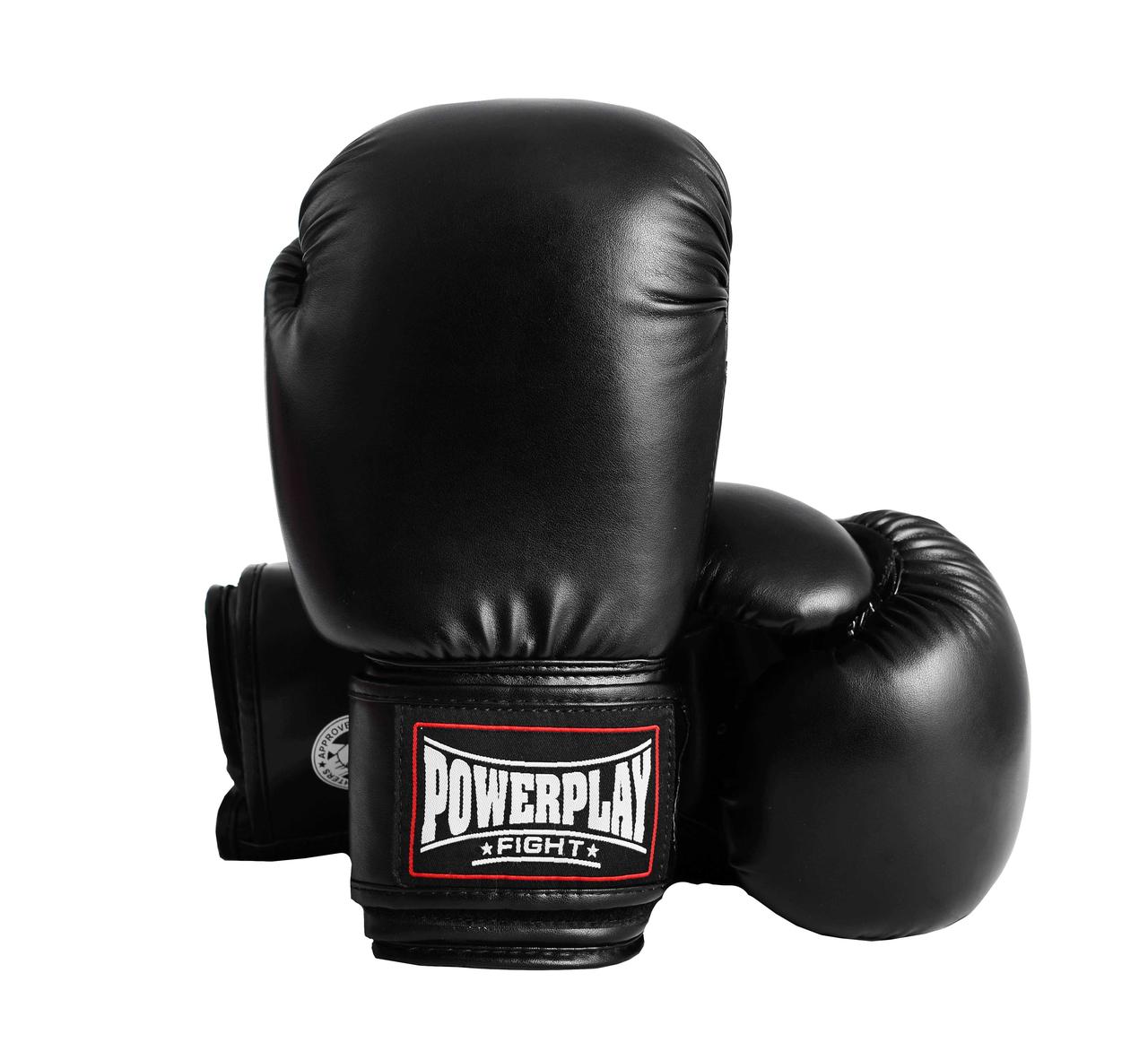 

Боксерские перчатки PowerPlay (3004) Black 14 oz