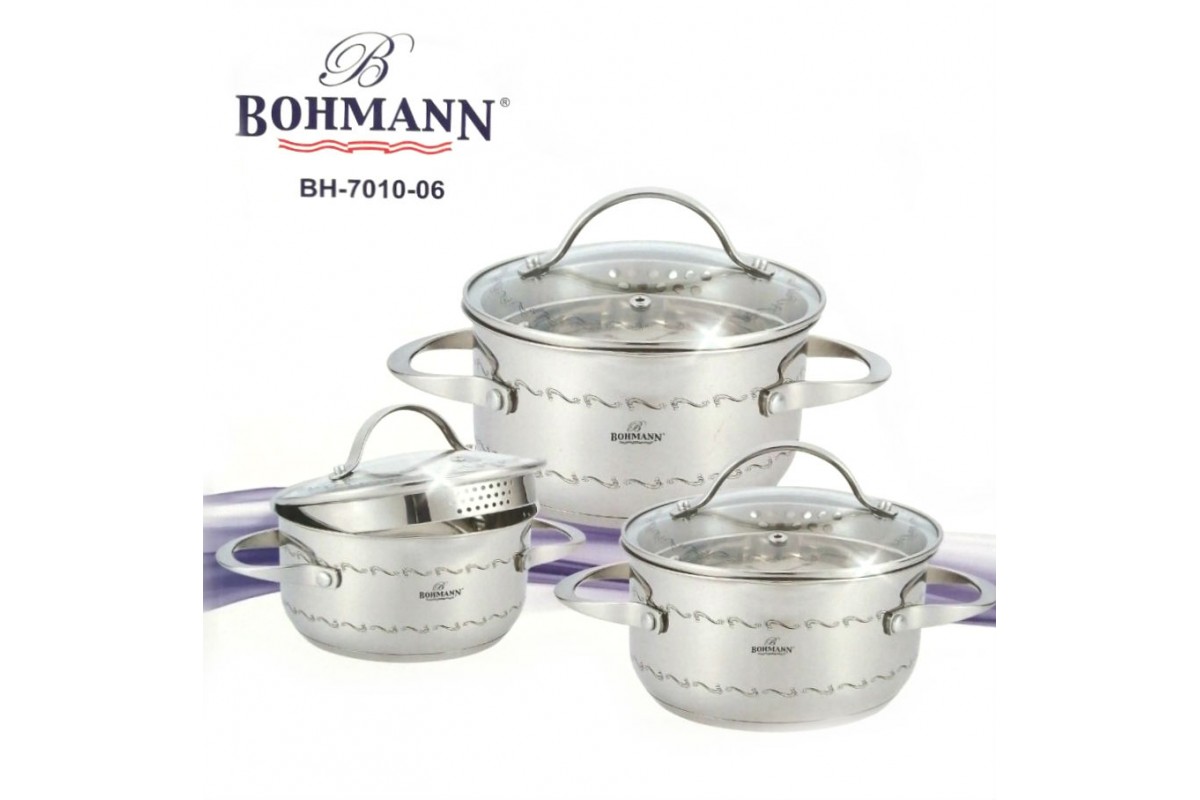

Комплект посуду (BH-7010-06) Bohmann 6 пр.