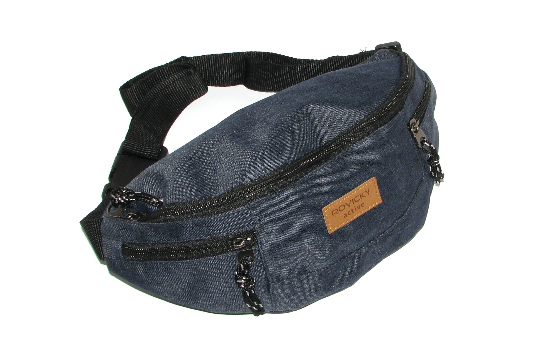 

Сумка на пояс (бананка) Rovicky BAG-WB-01-3972 NAVY