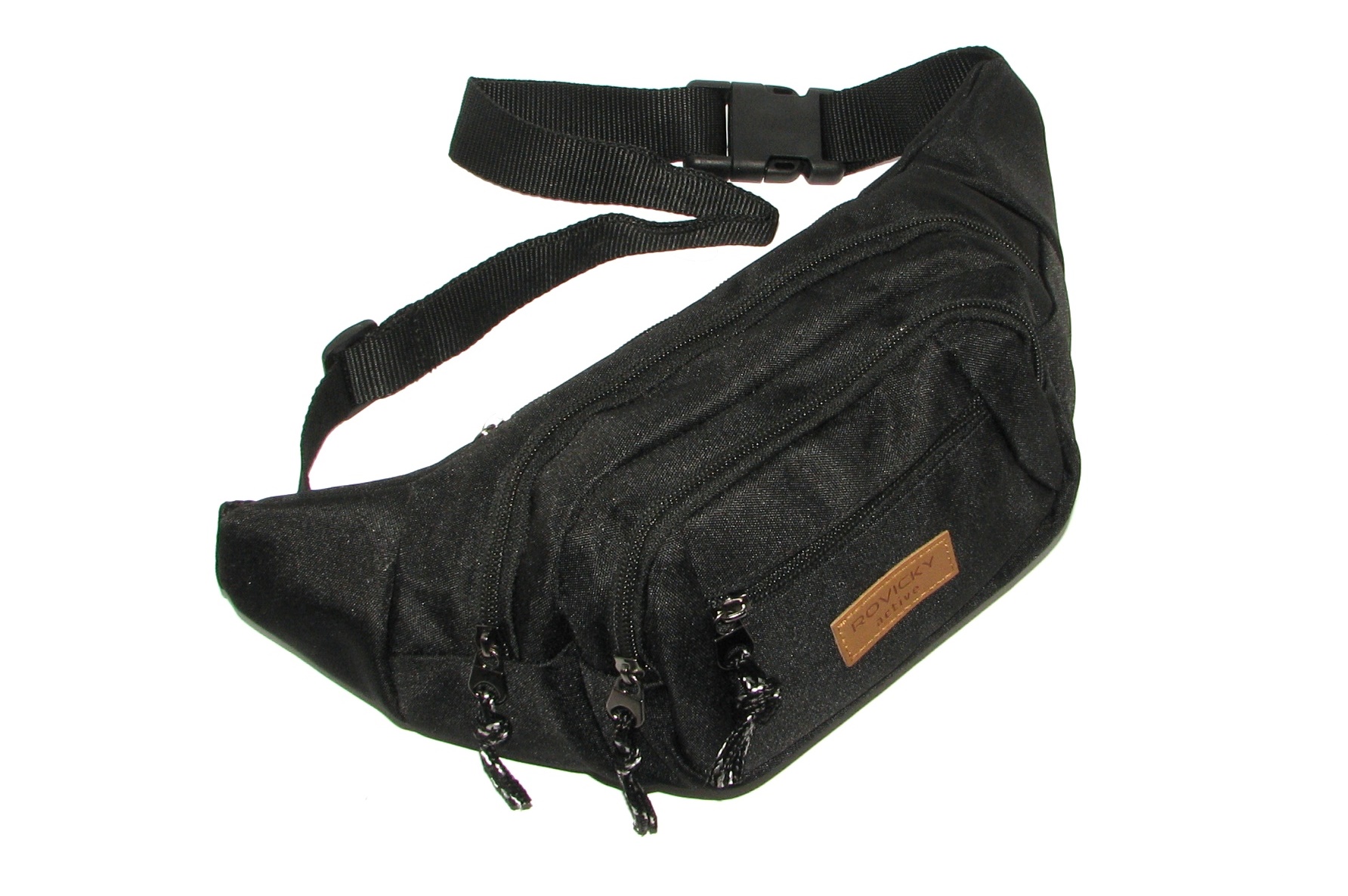 

Сумка на пояс (бананка) Rovicky BAG-WB-02-4023 BLACK