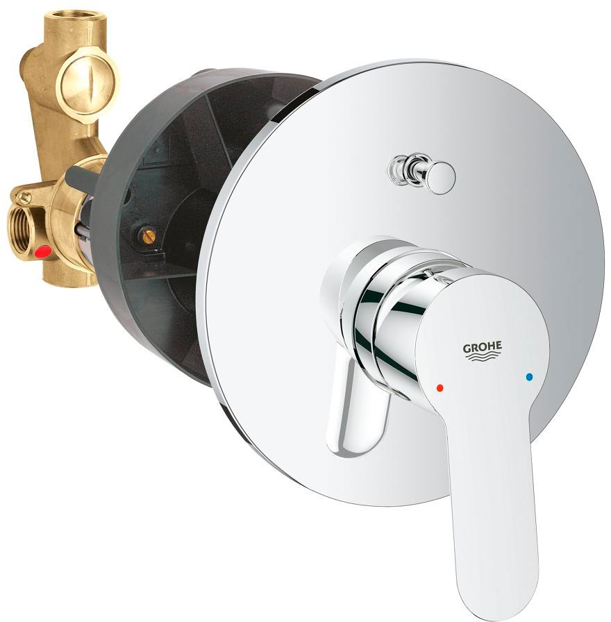 

Смеситель для ванны GROHE Bau Edge 29079000