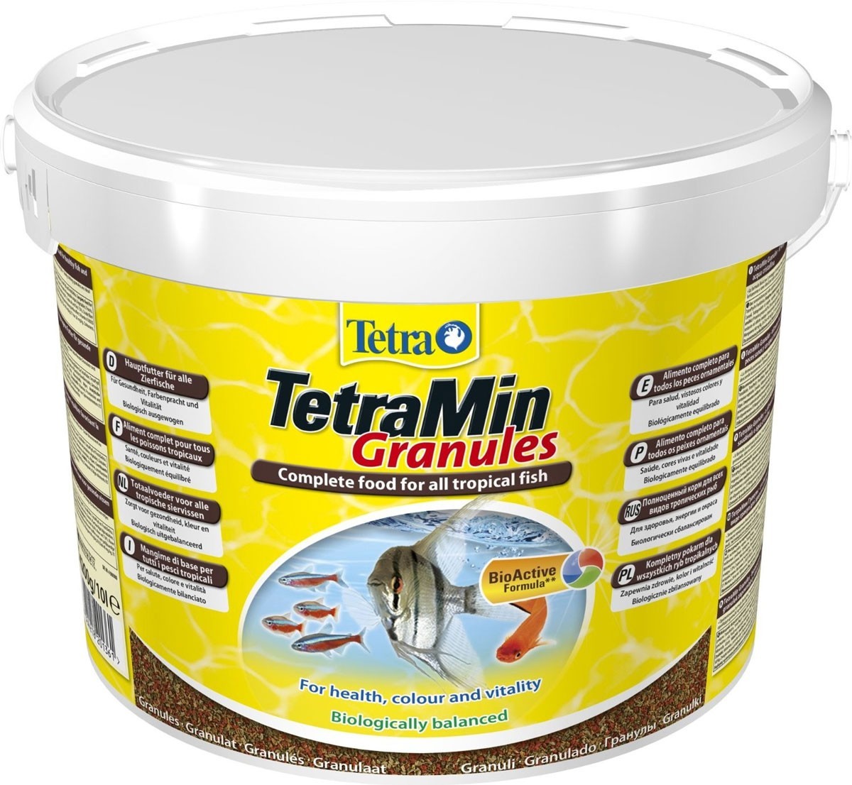 

Корм Tetra Min Granules для аквариумных рыб в гранулах 10 л (201361)