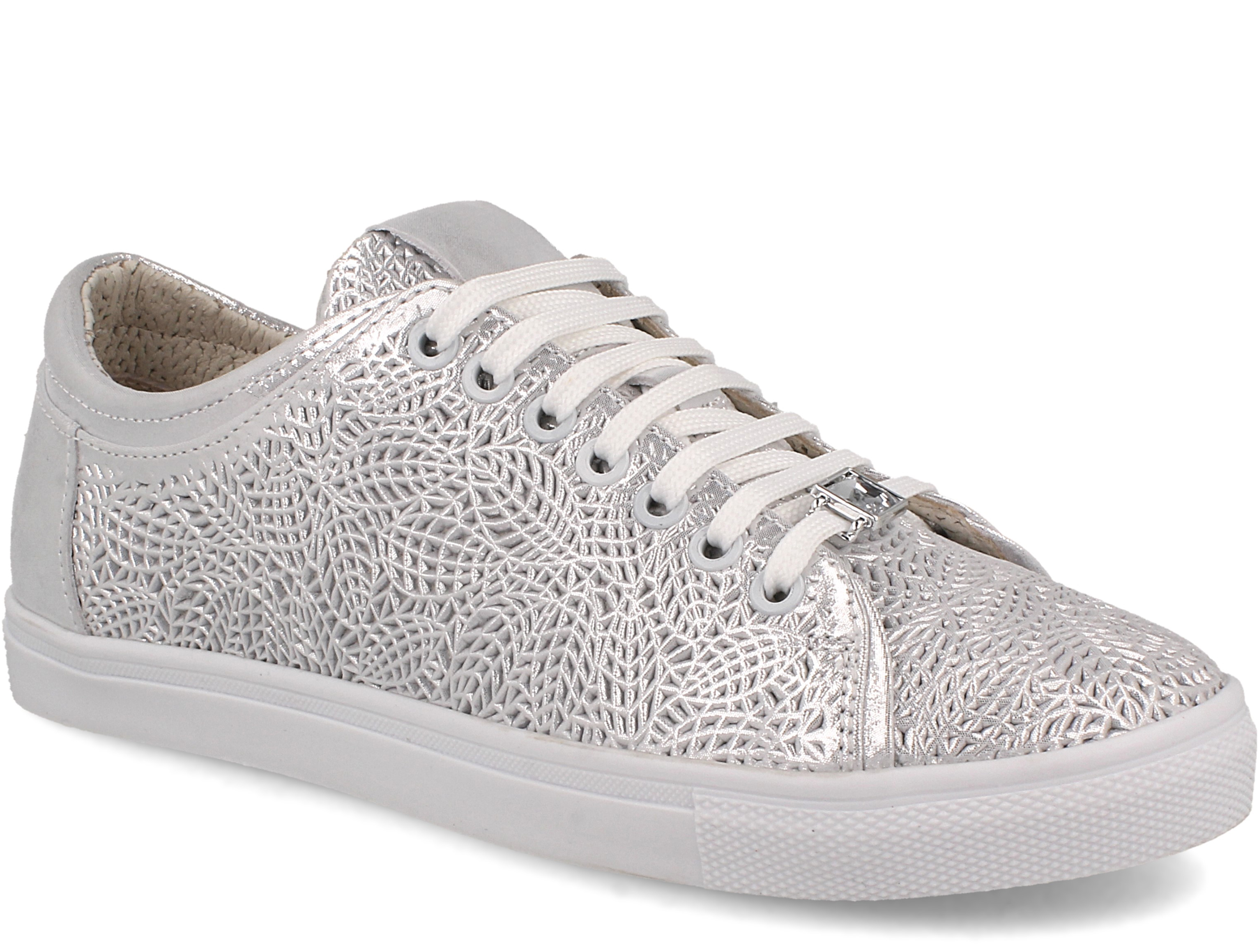 

Кеды Las Espadrillas Silver Makrame 1542-14 37