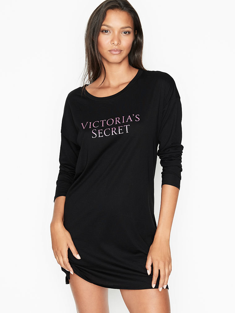 

Домашнее платье Victoria’s Secret art960198 (Черный, размер L)