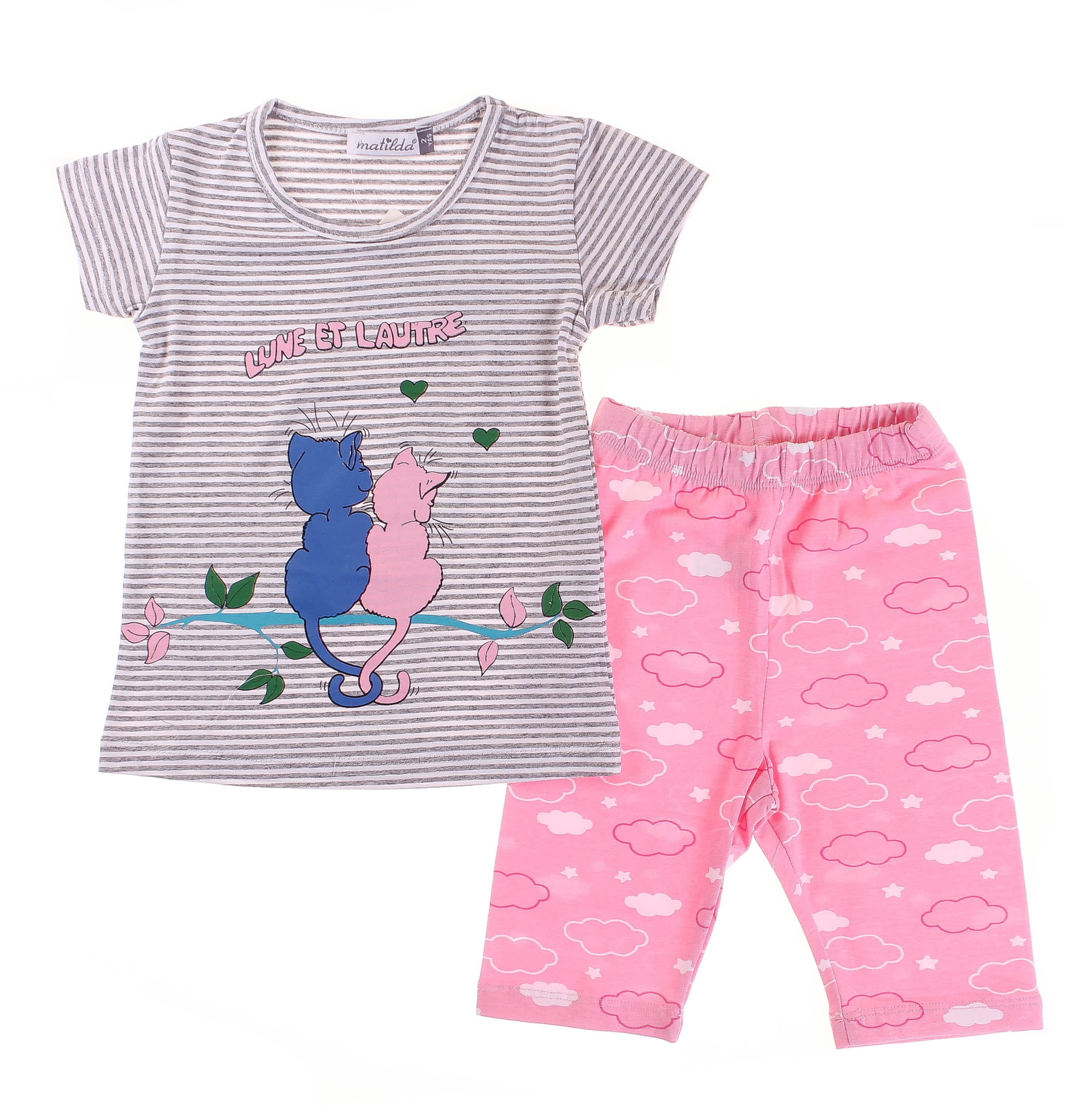 

Пижама Matilda Серый 92 см 12311-2 (524885)