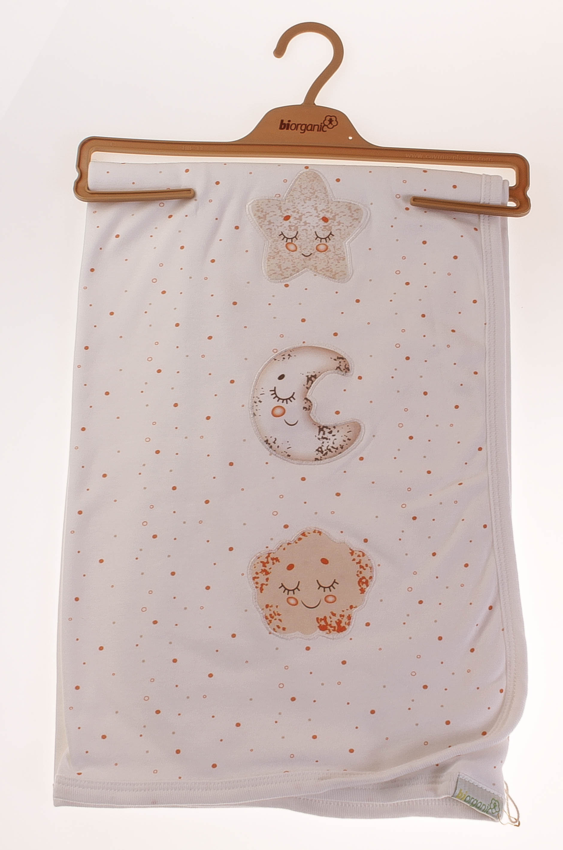 

Одеяло 85x90 см Bibaby Кремовый uni см 64493