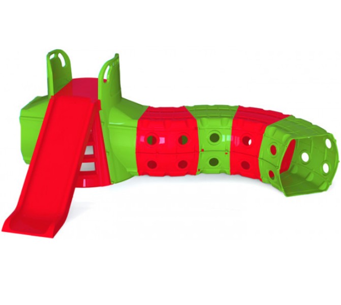 

Горка детская с тоннелем Doloni Toys 130 см 01470/3