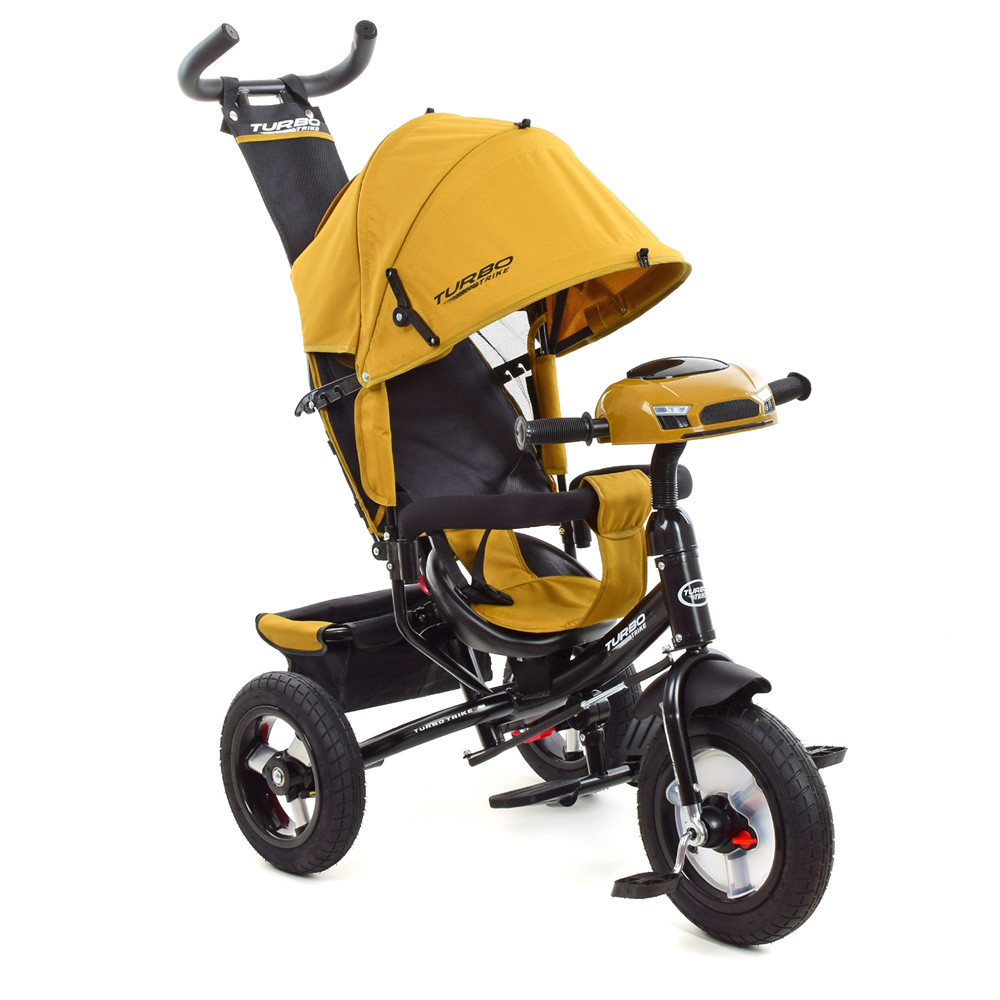 

Велосипед трехколесный колясочный Turbotrike с резиновыми колесами USB/BT M 3115HA-24