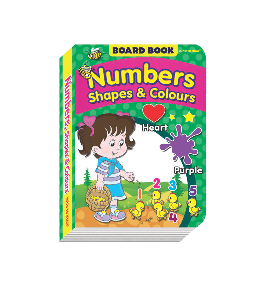 

Board Book Numbers,Shapes & Colours, Revised - - 978-967-447-264-1