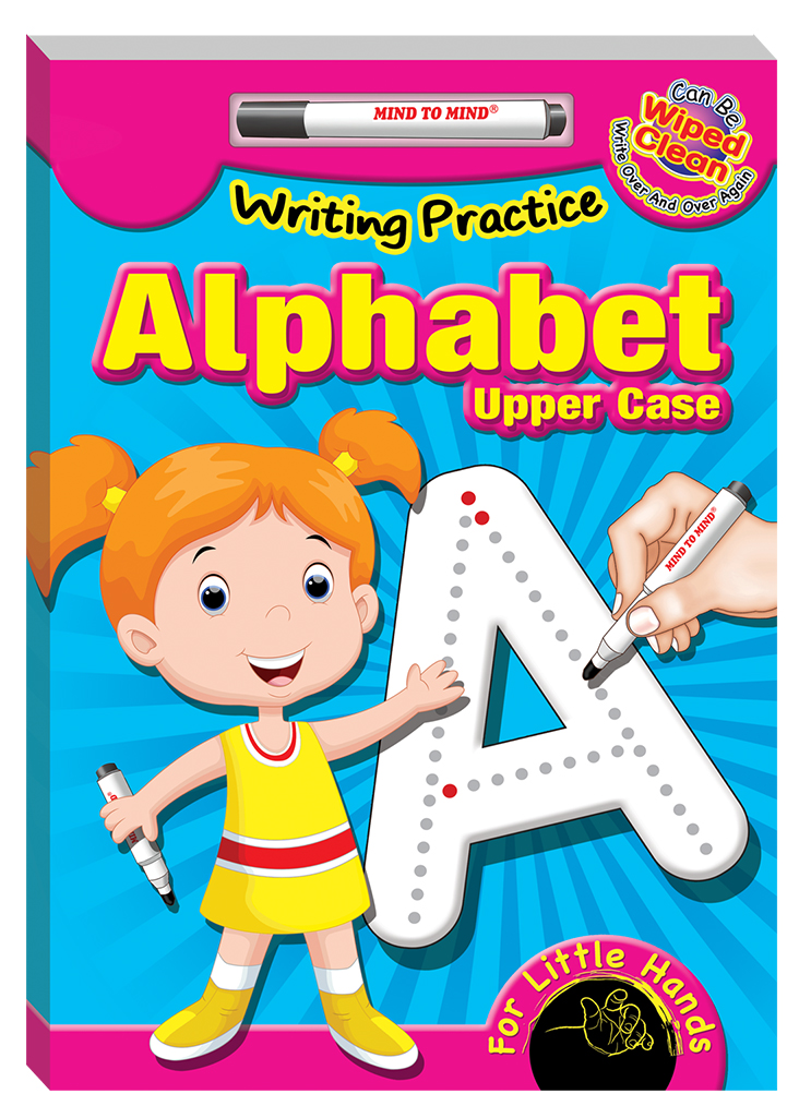 

Writing Practice For Little Hands Alphabet Upper Case (with w/board marker pen) - - 978-967-447-310-5