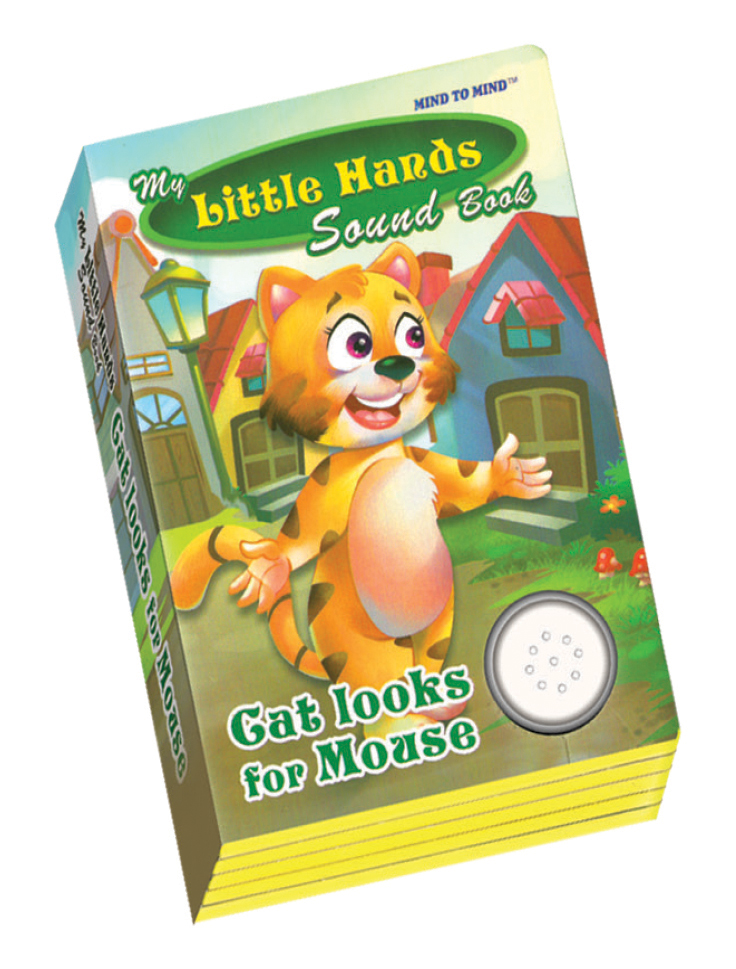 

My Little Hands Sound Book: Cat Looks for Mouse - - 978-967-447-124-8