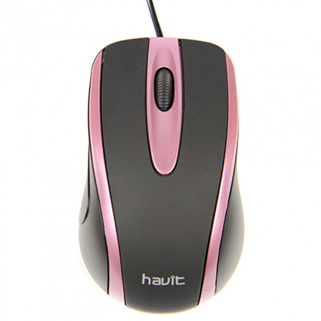 

Мышь компютерная Havit HV-MS753 Black/Purple