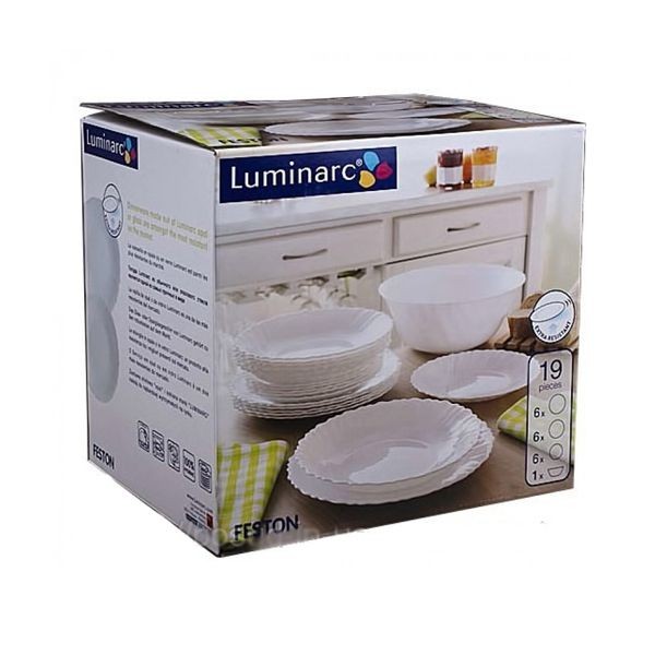 

Столовый сервиз Luminarc Feston 19 предметов